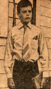 photo of Donald Anderson used in 1944 newspaper story